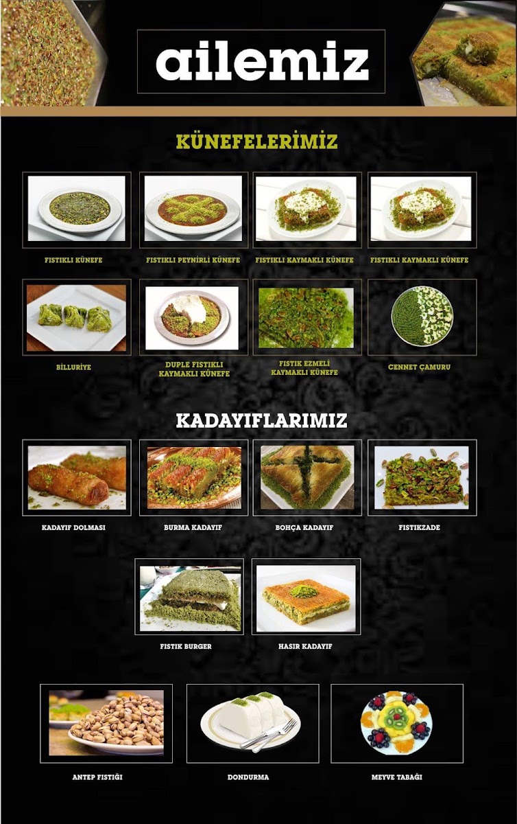 GAZİANTEP Fıstık Kadayıf Künefe Baklava Katmer — photo 2