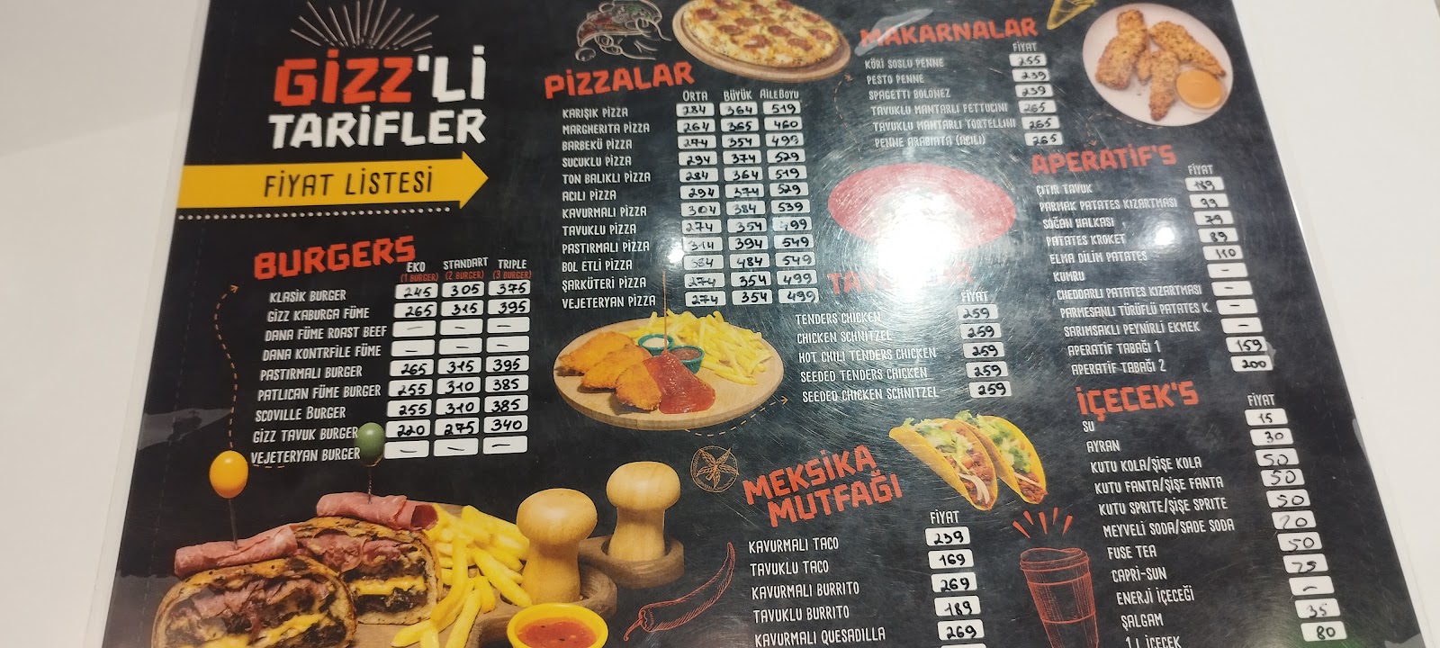 Gizz Burger Pizza Mexician Food — fotoğraf 3
