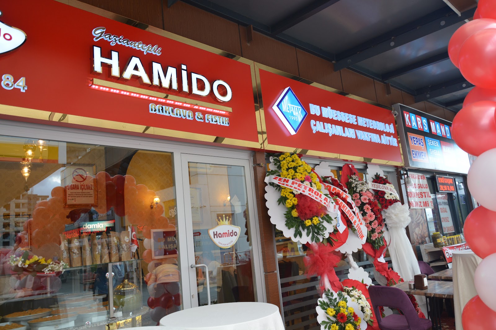 Hamido Baklava & Fıstık Merkez İmalat ve Fabrika Satış Mağazası