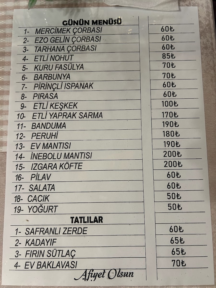 Hanımeli Kafeterya Yöresel Ev Yemekleri — fotoğraf 4