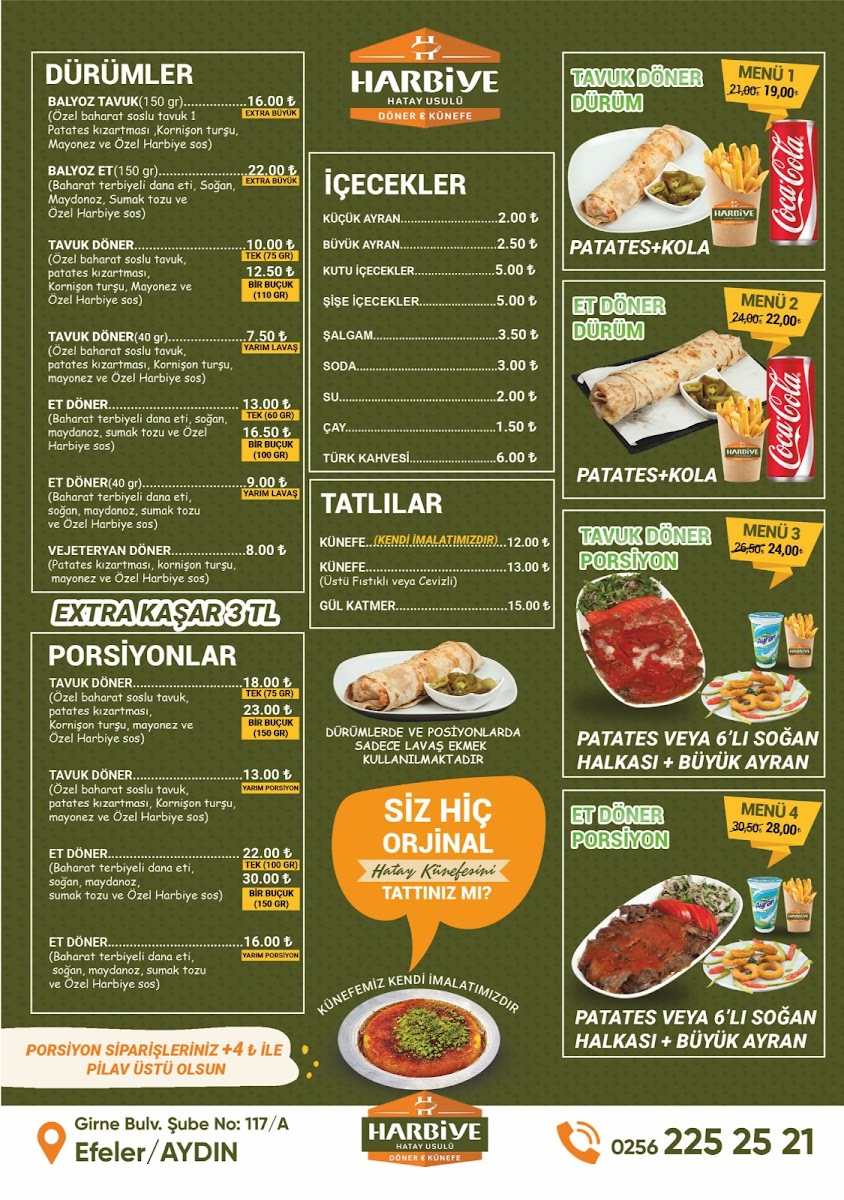 HARBİYE DÖNER VE KÜNEFE — fotoğraf 2