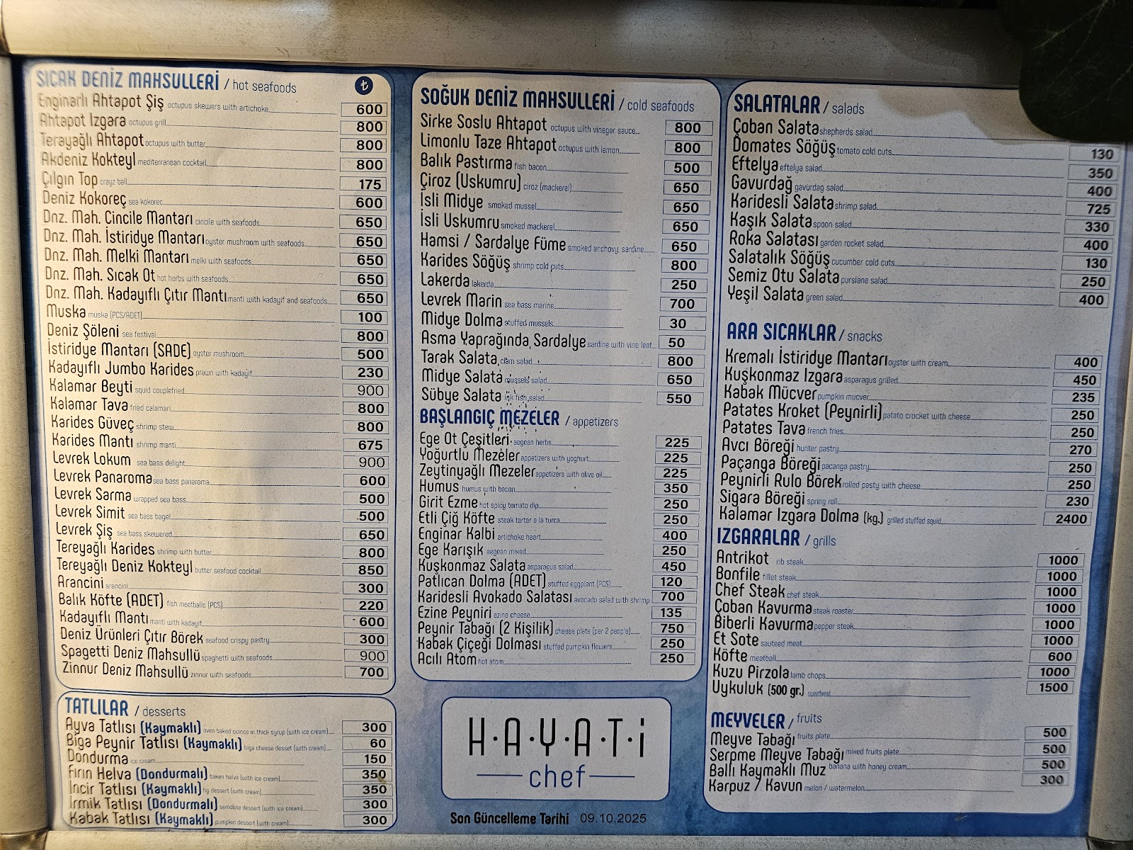 Hayati Chef Balık Restaurant — fotoğraf 4