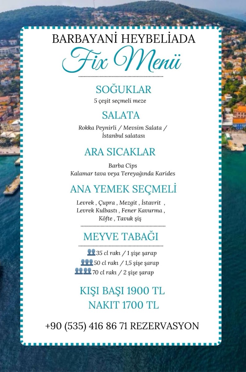 Heybeliada Barbayani Rakı Balık Restaurant — fotoğraf 9