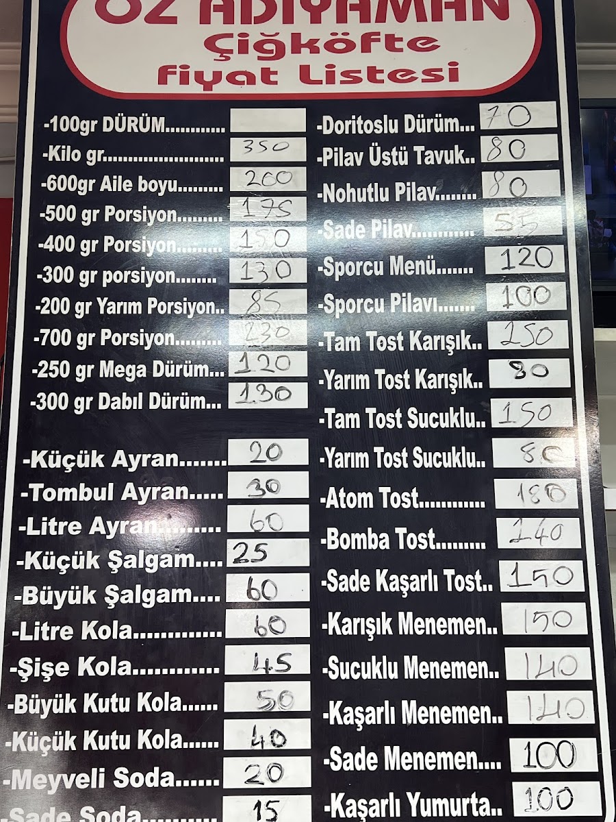 Öz Adıyaman çiğ Köftecisi 2 — fotoğraf 2