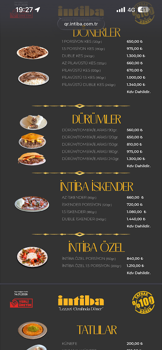İntiba Döner - İzmit — fotoğraf 4