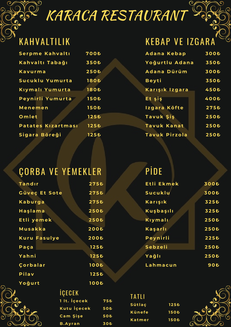 KARACA RESTAURANT — fotoğraf 2