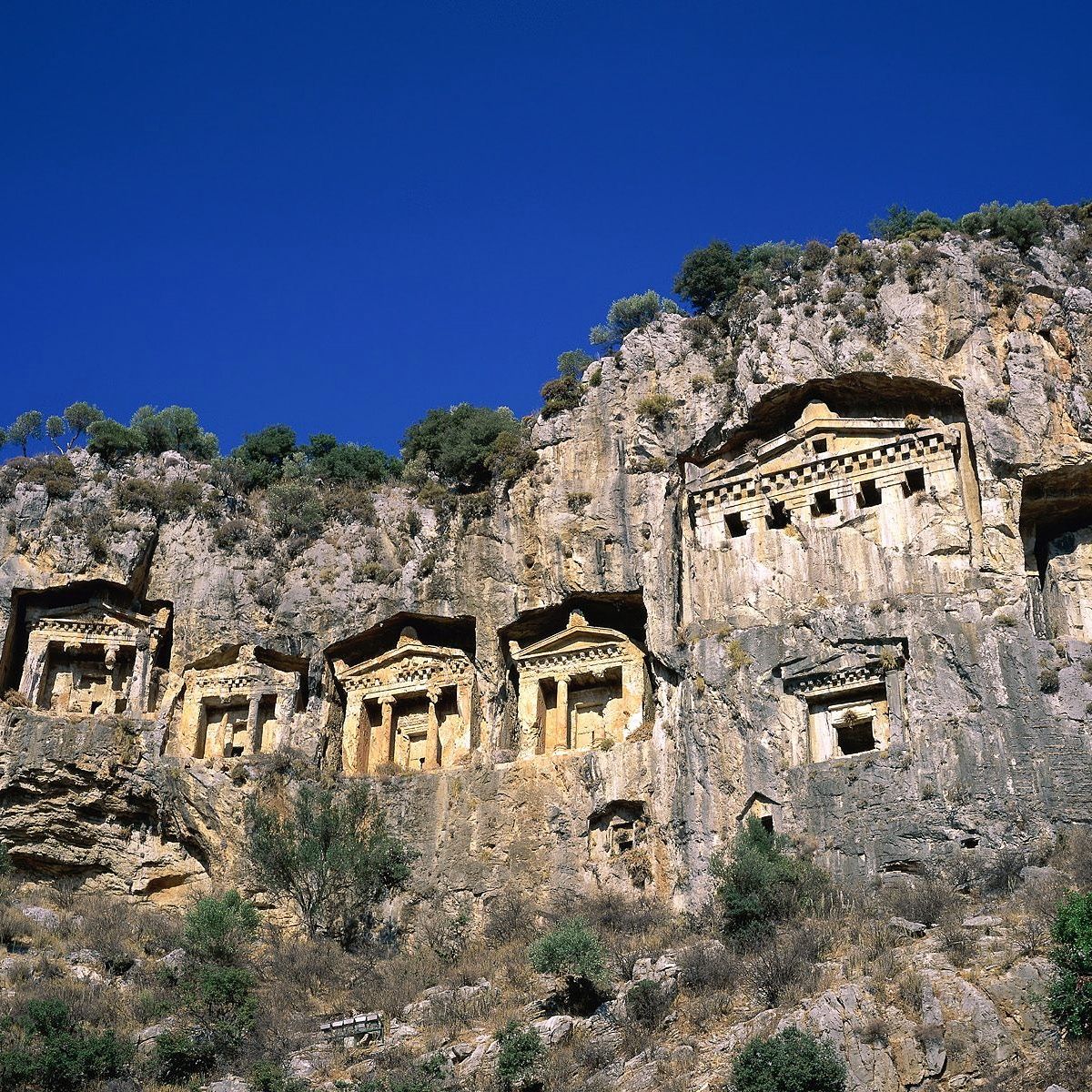 Kaunos Kral Mezarları — fotoğraf