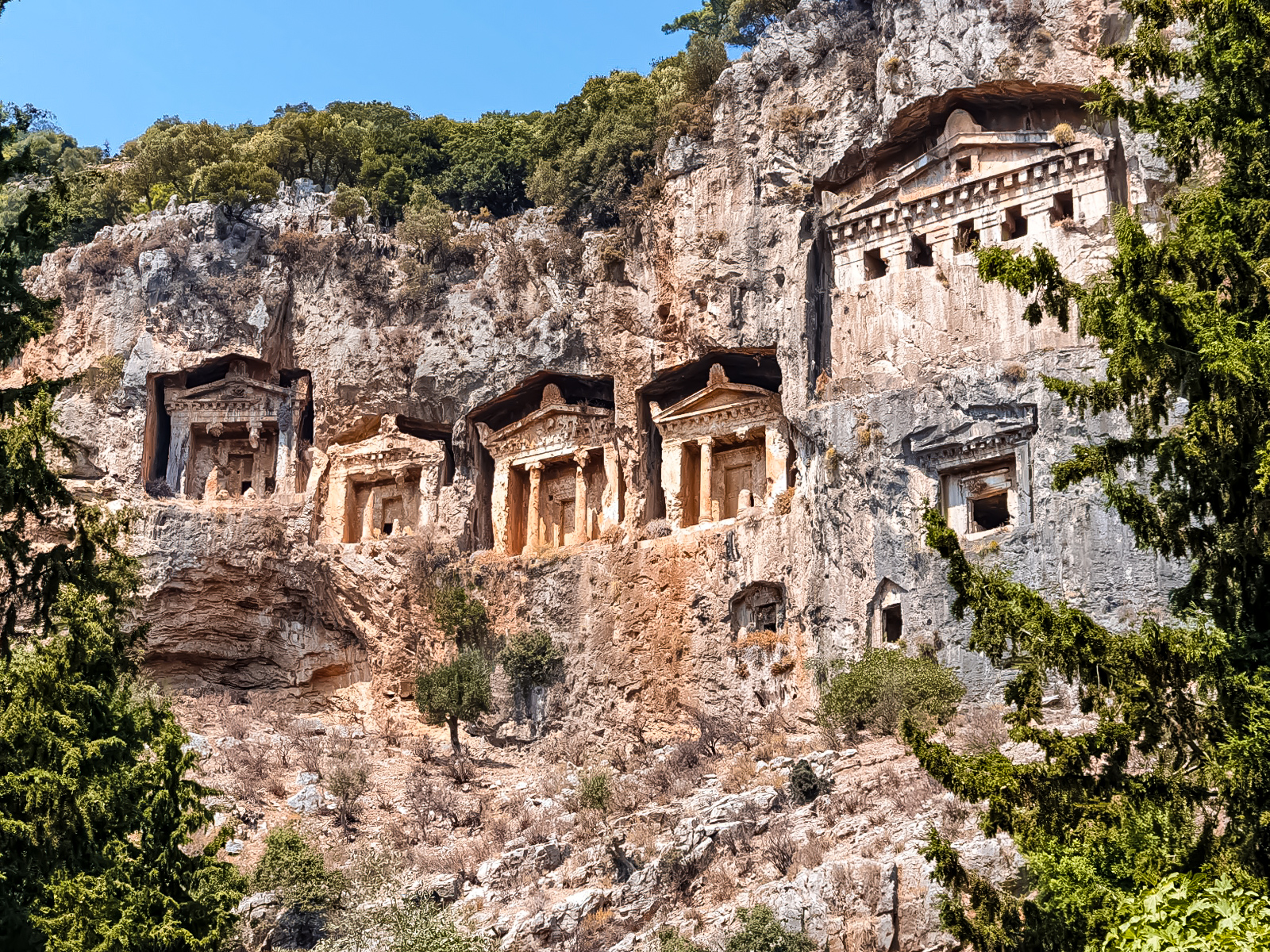 Kaunos Kral Mezarları — fotoğraf 4