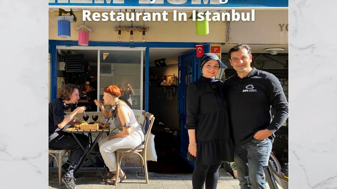 KEM KÜM Egyptian Vegan Restaurant Moda Kadıköy Istanbul — fotoğraf 1