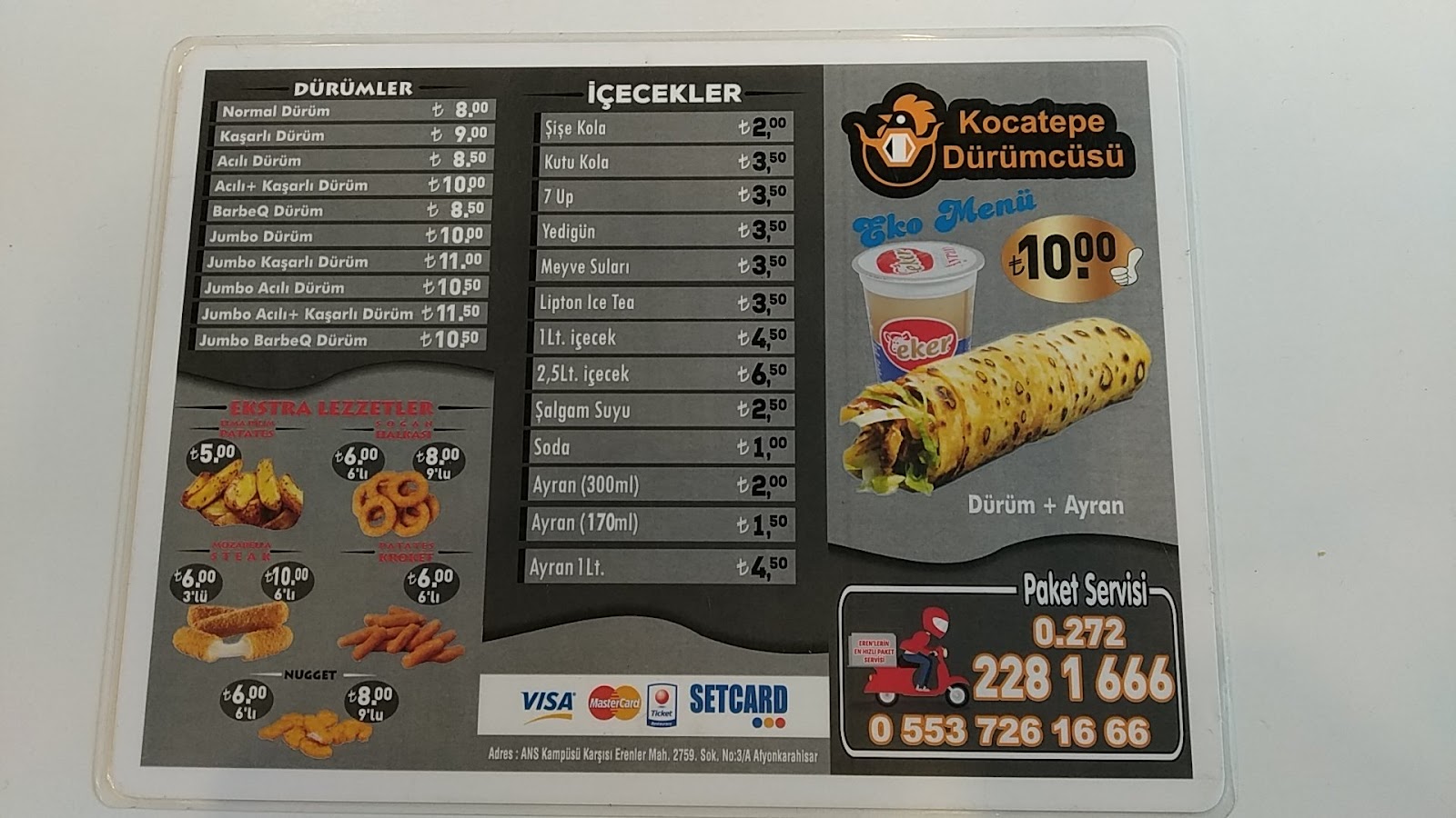 Kocatepe Dürümcüsü Erenler — fotoğraf 3