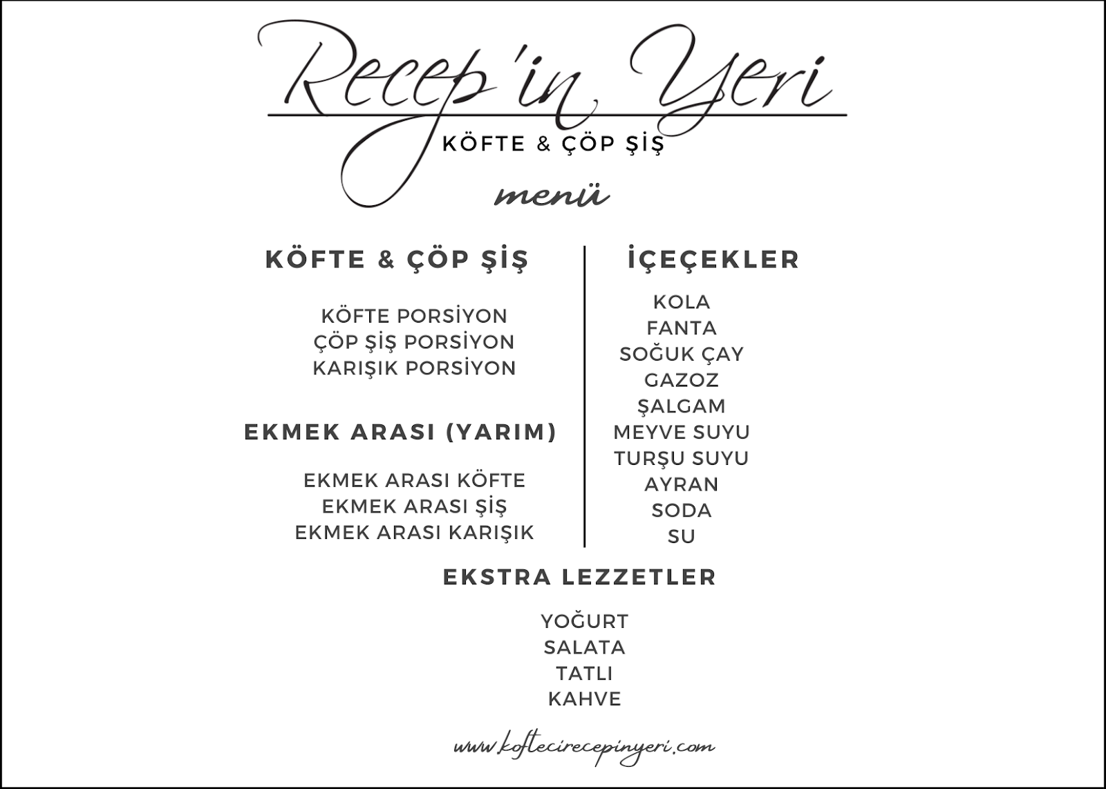Köfteci Recep'in Yeri - DENİZLİ | Köfte & Çöp Şiş — fotoğraf 4