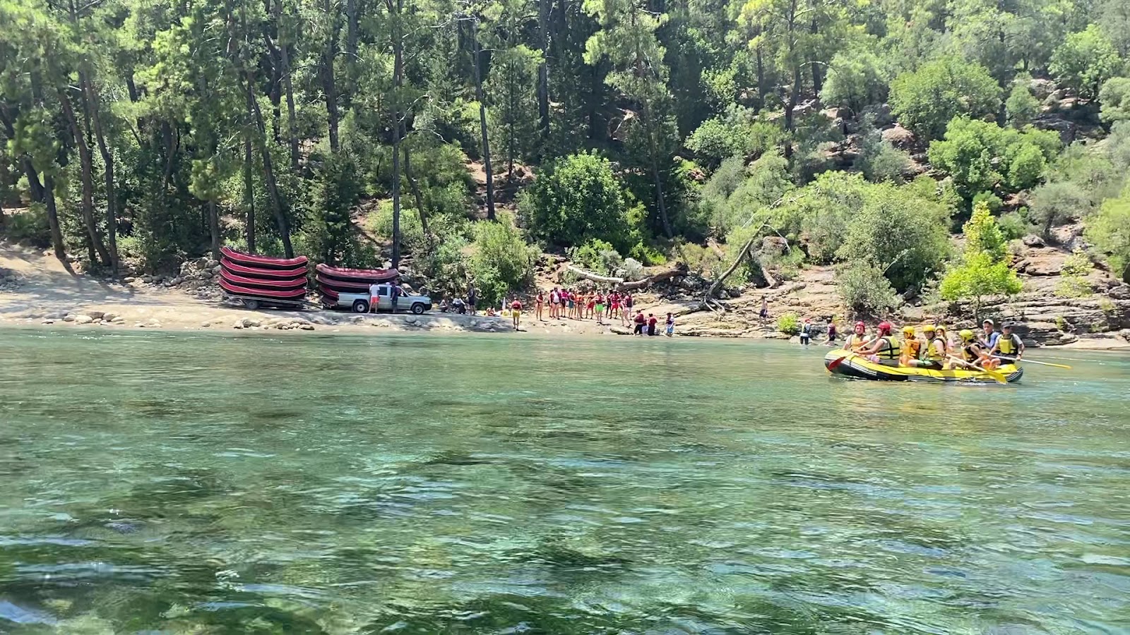 Köprülü kanyon - köprüçay kamp yeri — fotoğraf 2