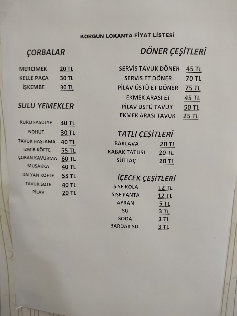 Korgun Lokanta Ve Yemek Fabrikası — fotoğraf 2