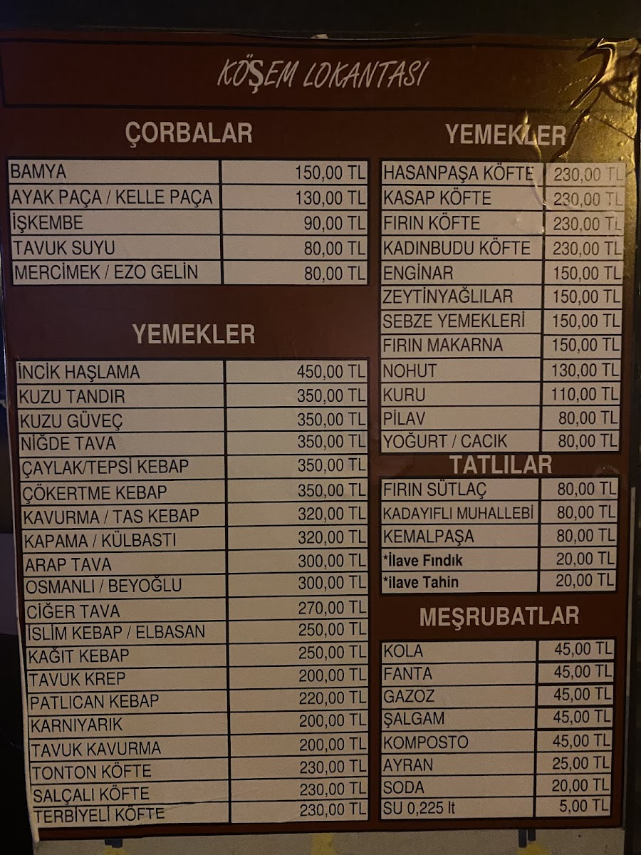 Köşem Lokantası — fotoğraf 2