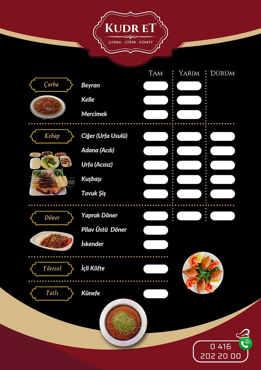 Kudr Et Restoran Adıyaman — fotoğraf 4