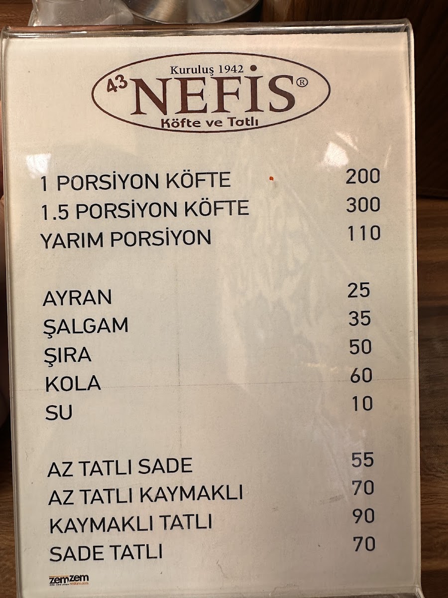 Kütahya 43 Nefis Köfte — fotoğraf 4