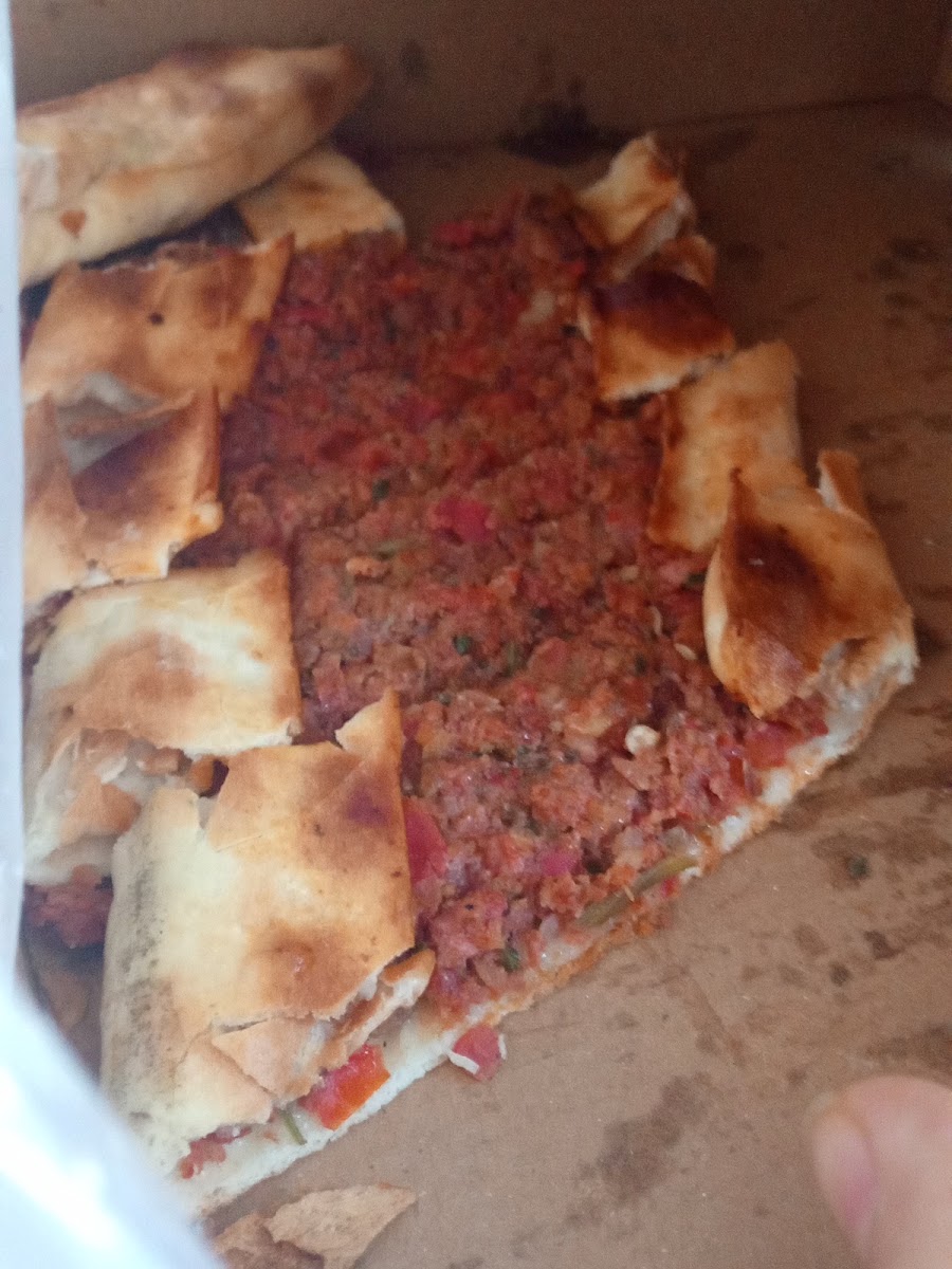 Liva pide lahmacun sulu yemek et döner kebap dürüm — photo 3