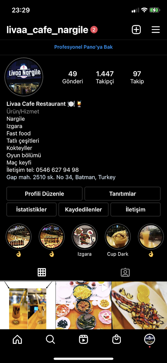 LİVAA NARGİLE CAFE — fotoğraf 2