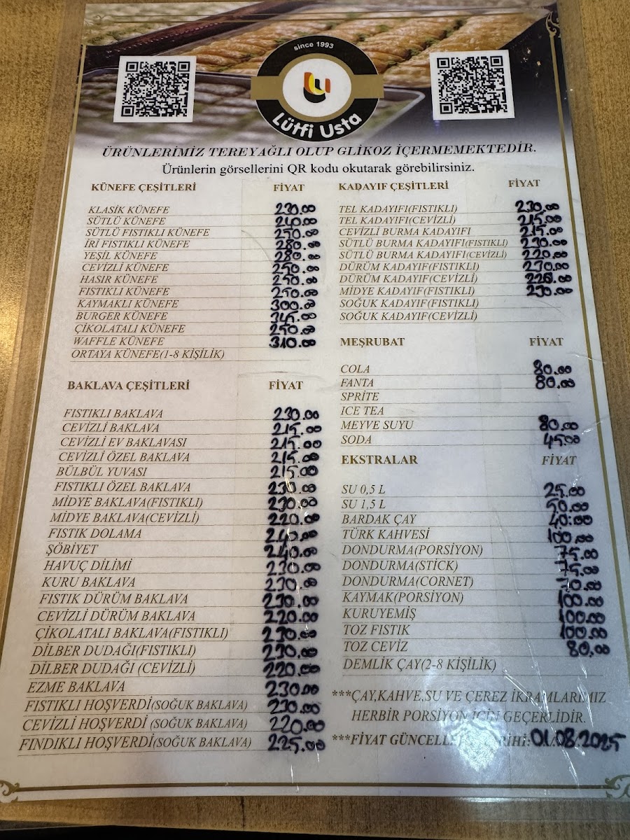 Lütfi Usta Burma Kadayıfı Künefe & Baklava — fotoğraf 4