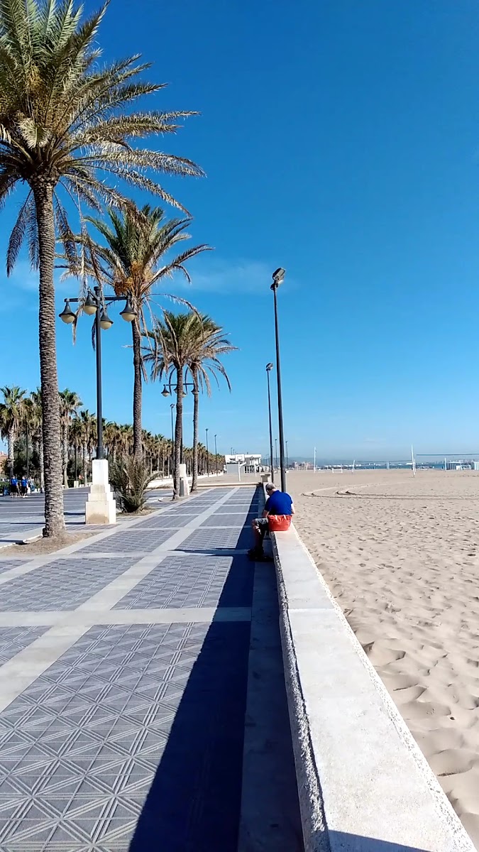 Malvarrosa beach (Valencia) — fotoğraf 3