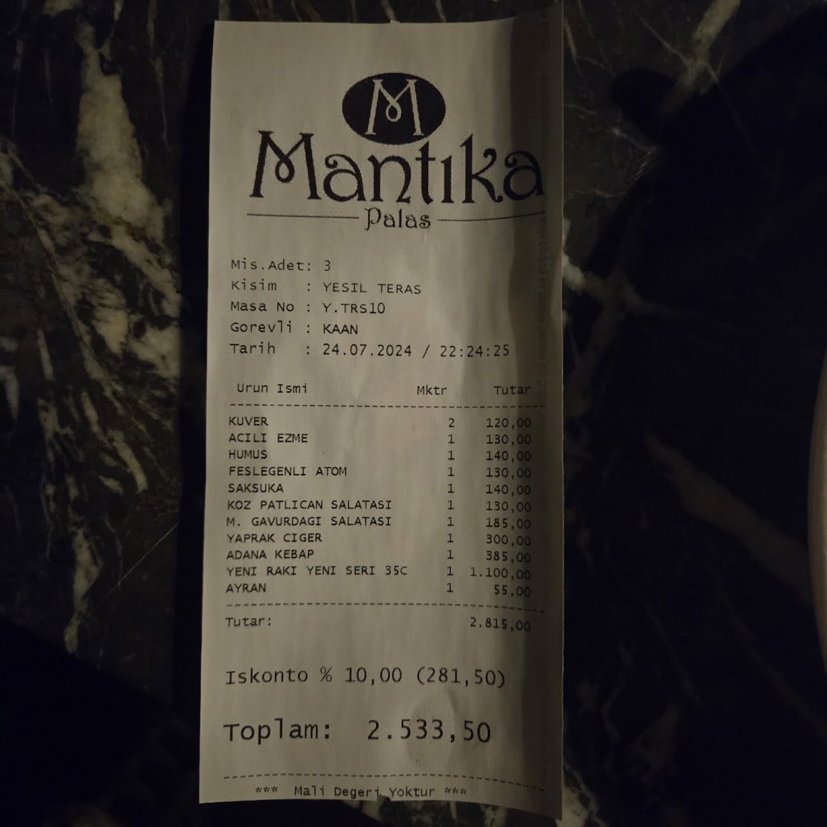 Mantıka palas — fotoğraf 2