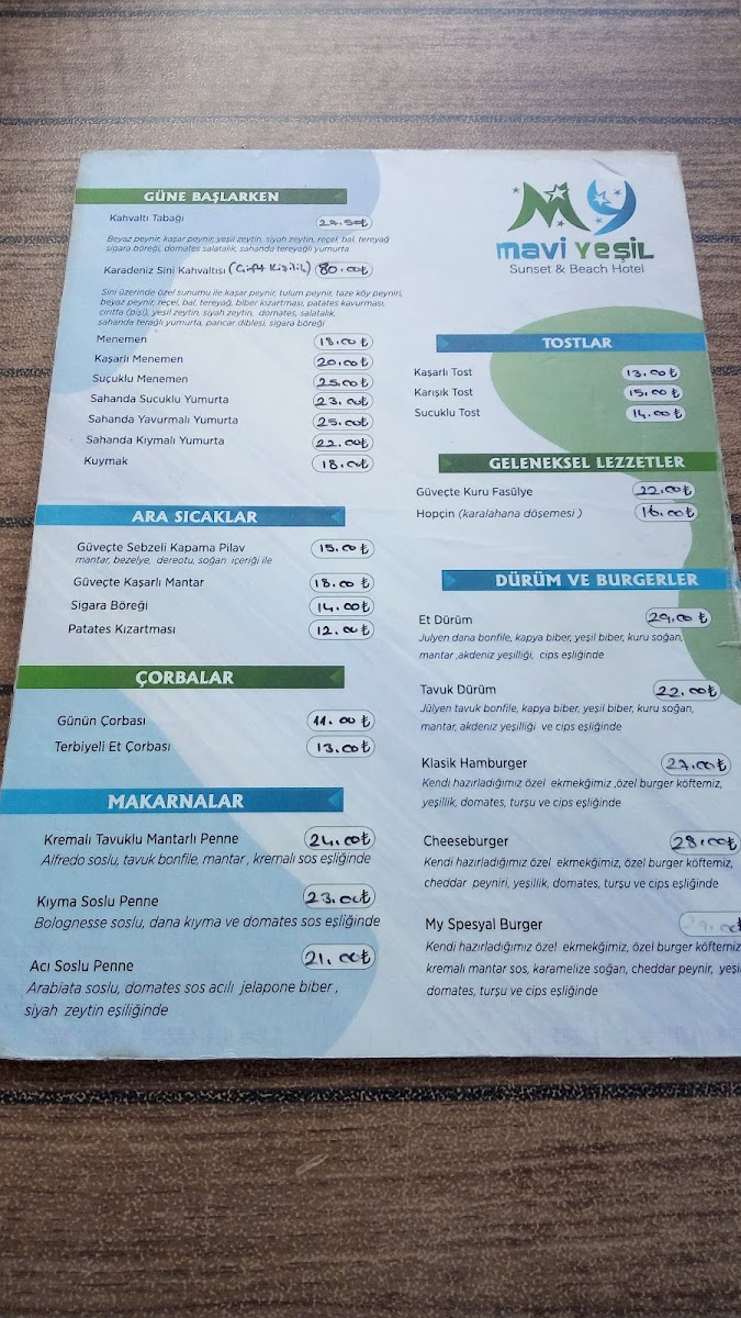 Mavi Yeşil Restaurant — fotoğraf 2