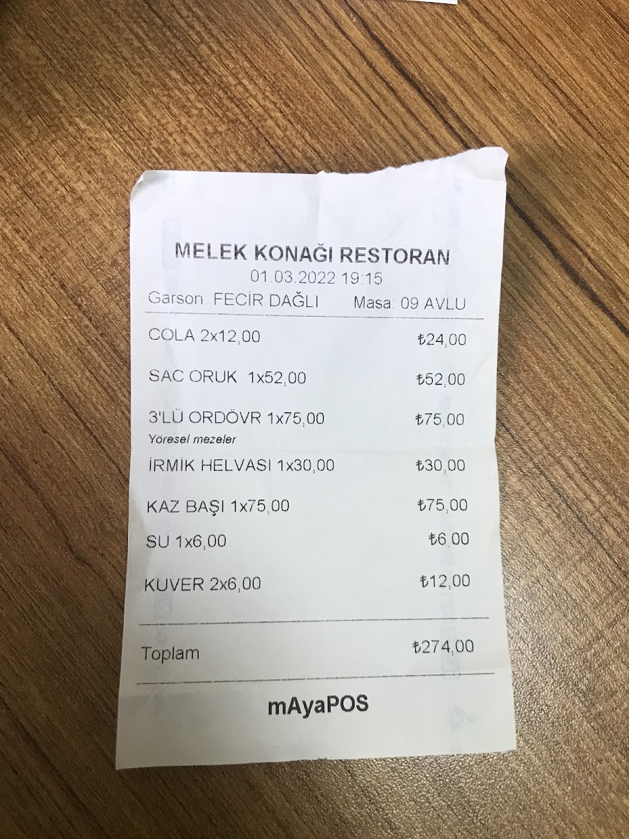 Melek Konağı Restaurant — fotoğraf 4