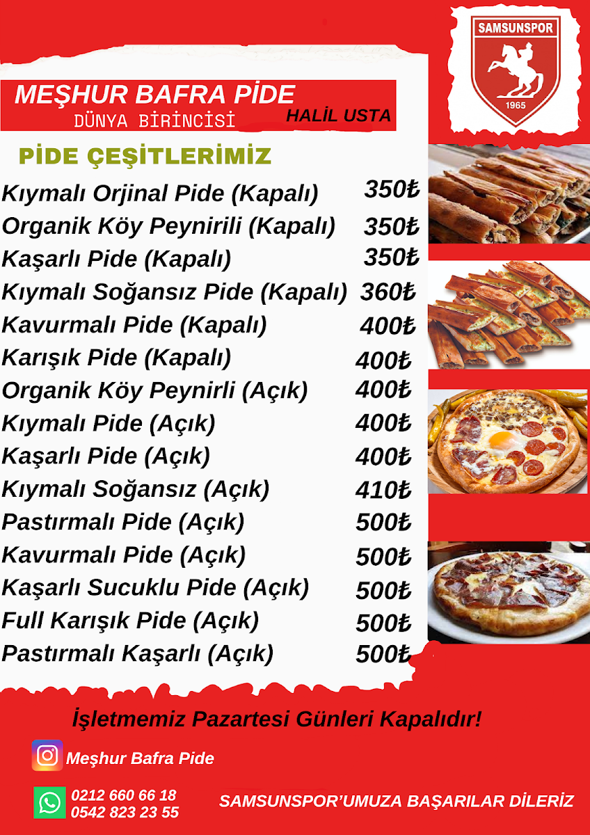 Meşhur Bafra Pide Bakırköy — fotoğraf 4