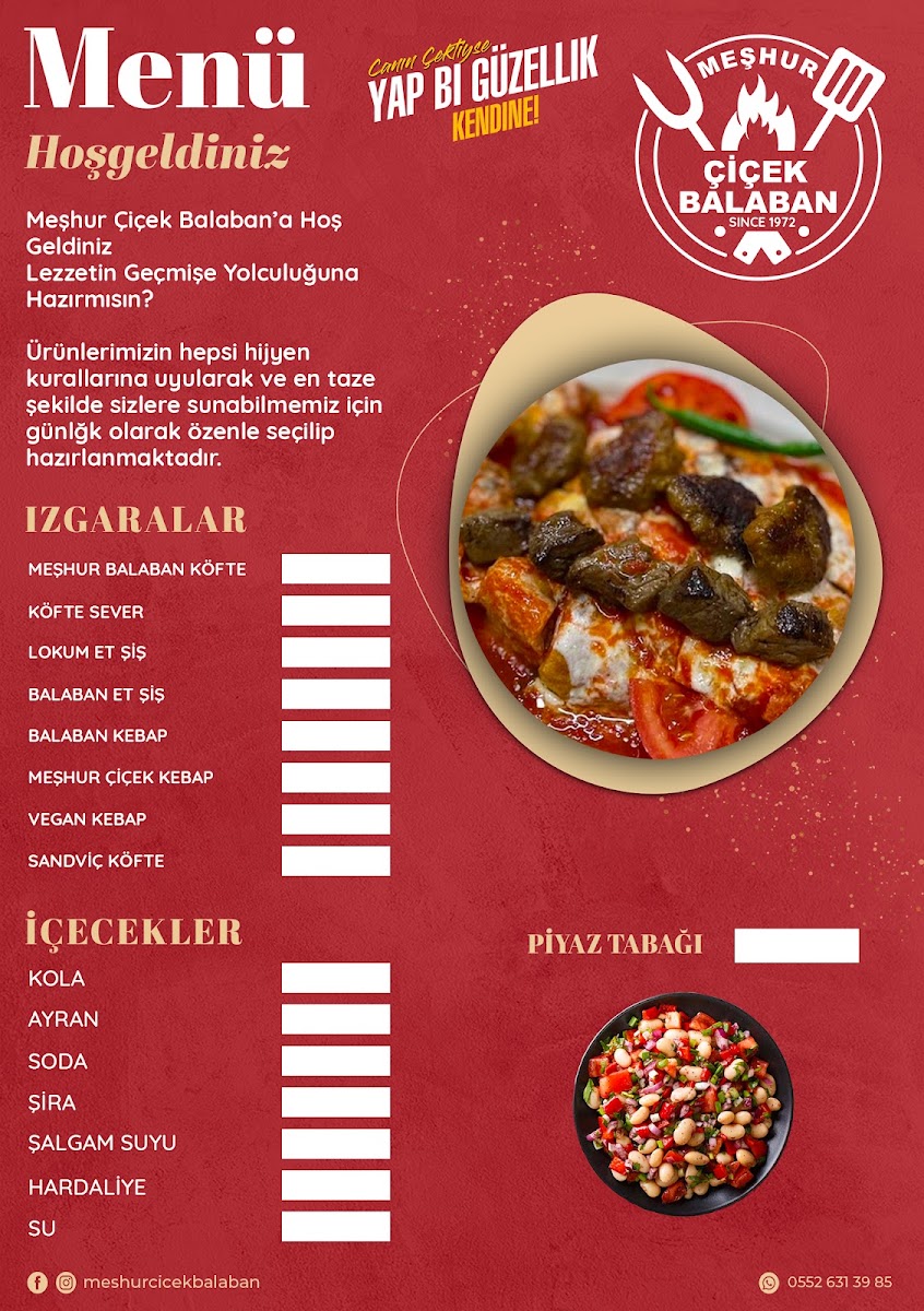 Meşhur Çiçek Balaban Kebap — photo 4
