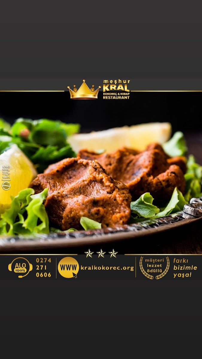 Meşhur Kral Kokoreç Kebap Restaurant (Alo Paket, Paket Servis) — fotoğraf 4