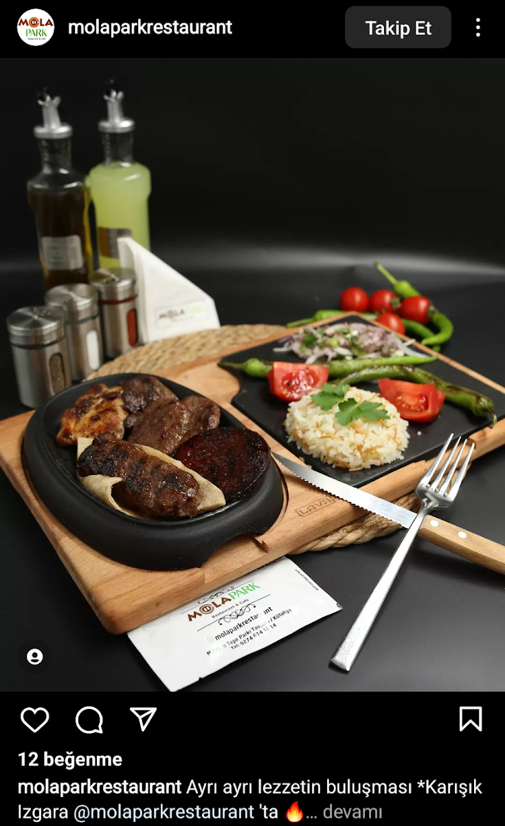 MolaPARK Mülayimtepe Cafe&Bistro Steakhouse — fotoğraf 4