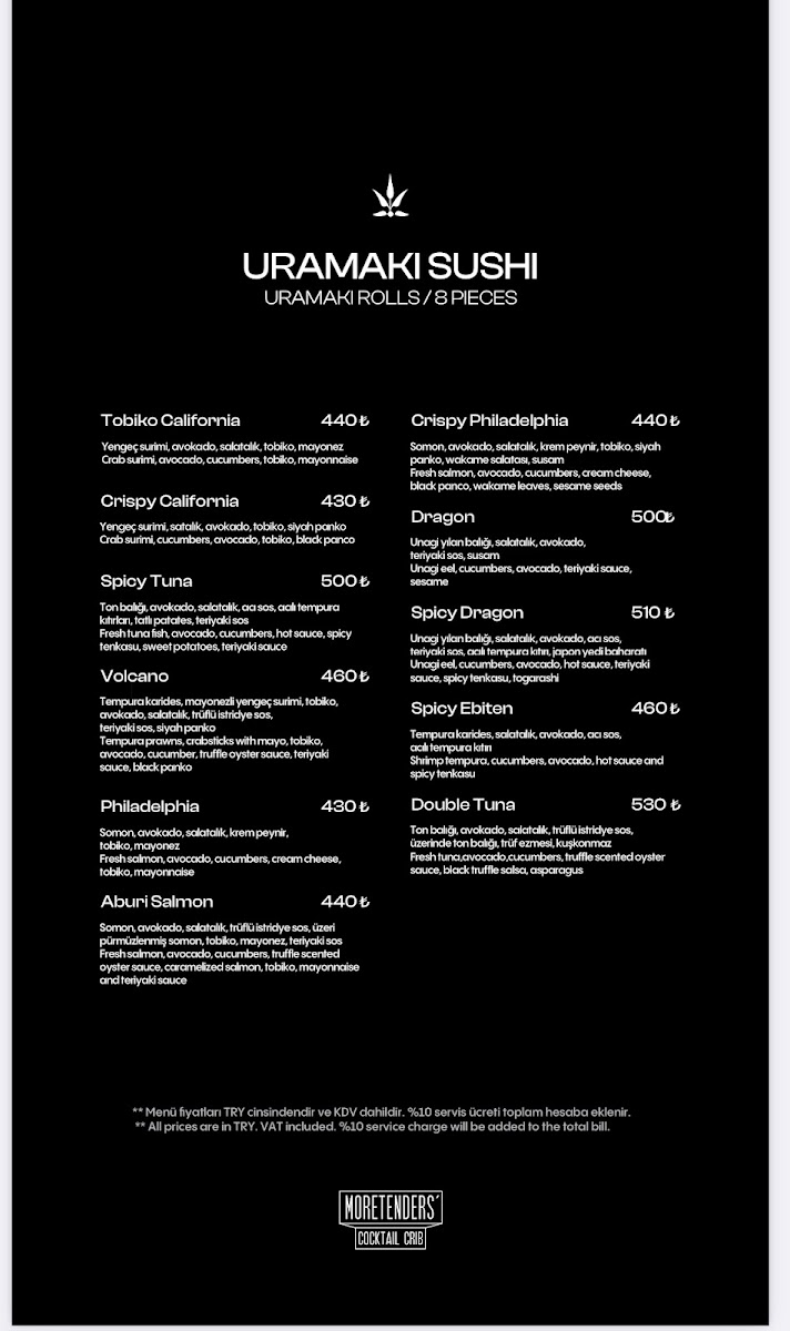 Moretenders’ Cocktail Crib & Sushi — fotoğraf 2