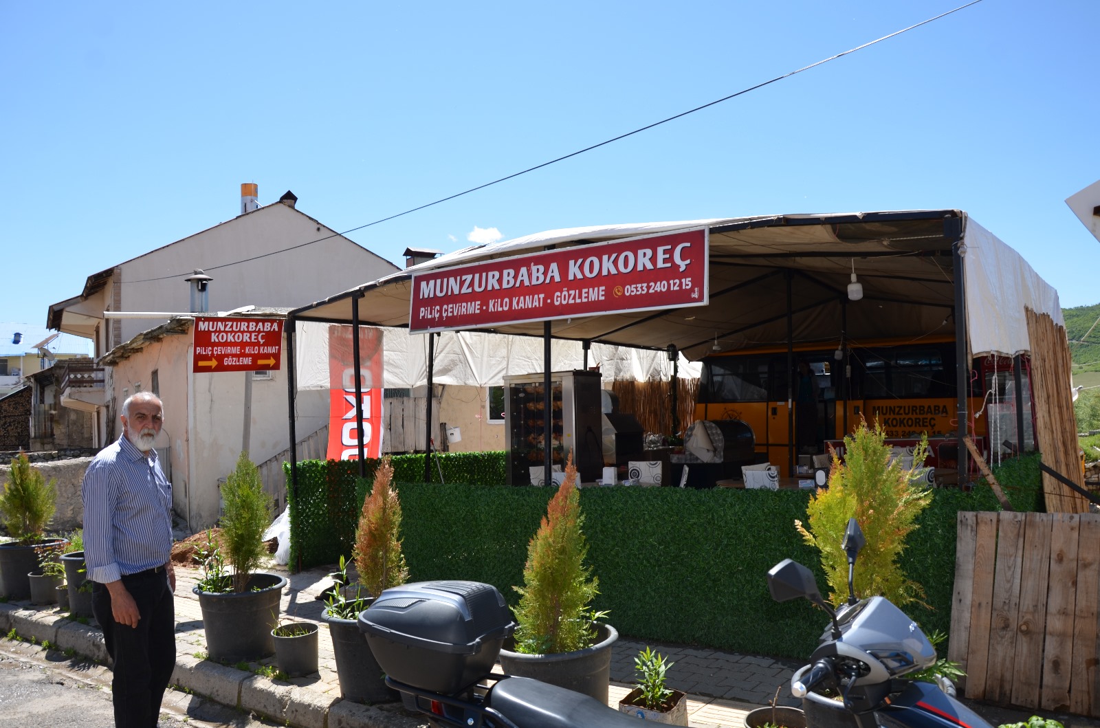 Munzur Baba Kokoreç — fotoğraf