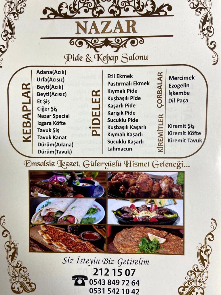 Nazar Pide Kebap Salonu — fotoğraf 2
