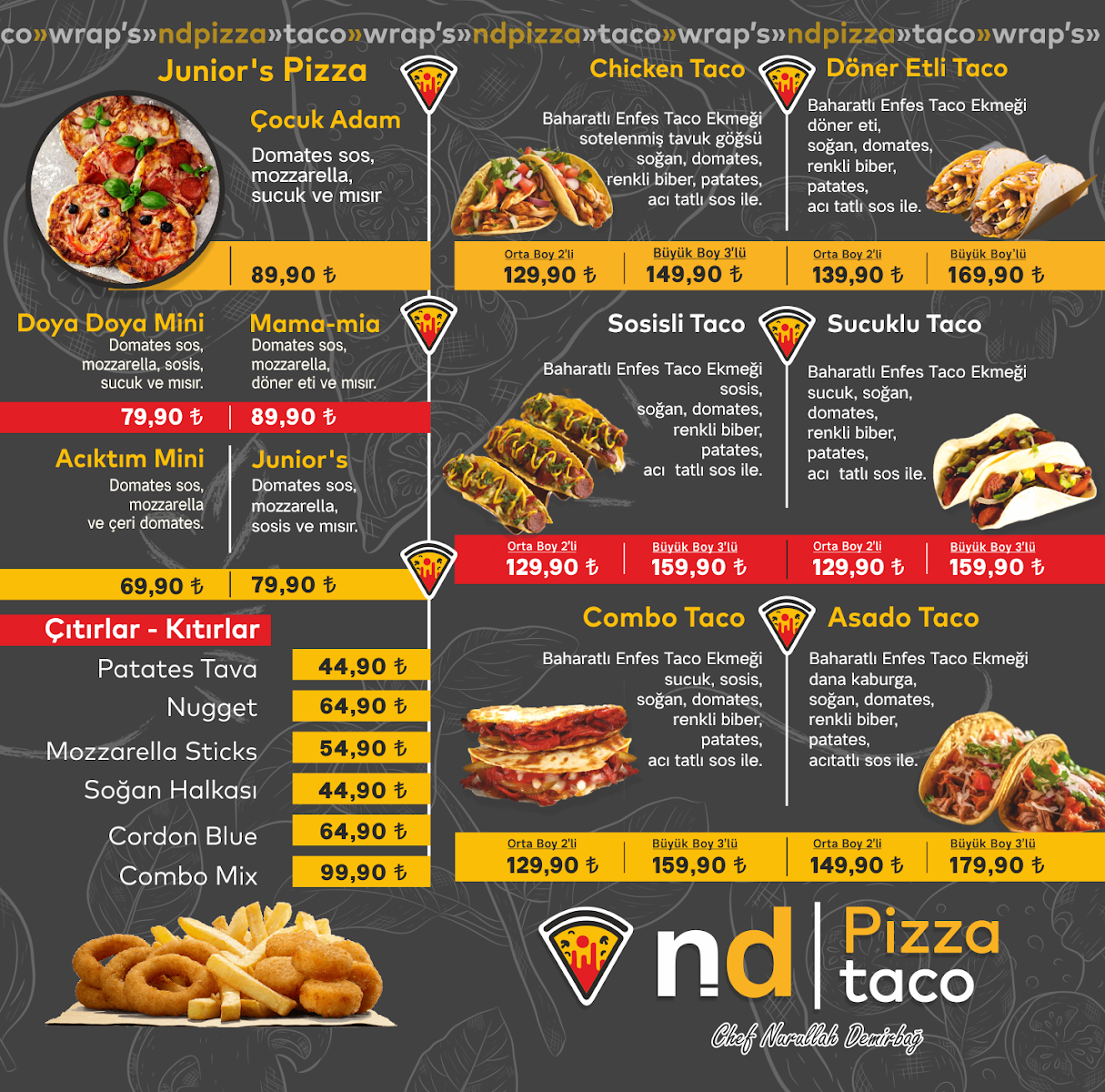 nd pizza taco — fotoğraf 4