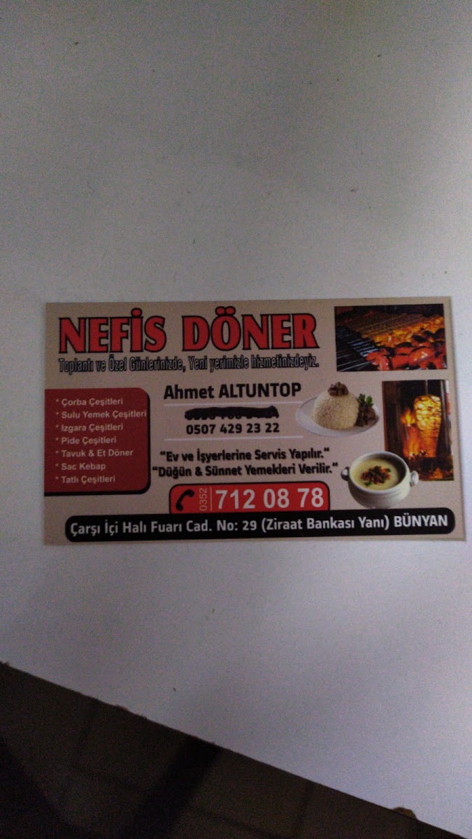 NEFİS DÖNER ET LOKANTASI — photo 3