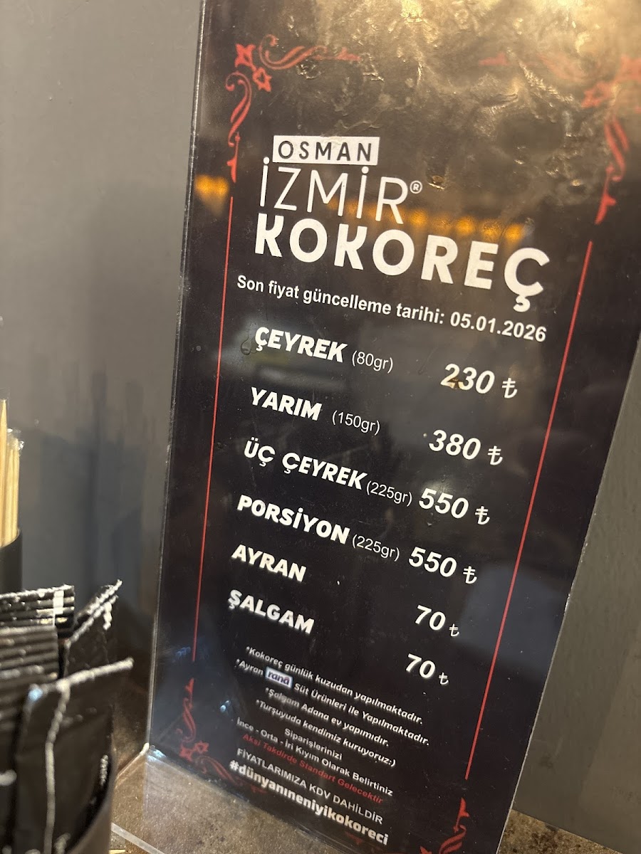 Osman Izmir Kokoreç Afyonkarahisar — fotoğraf 4