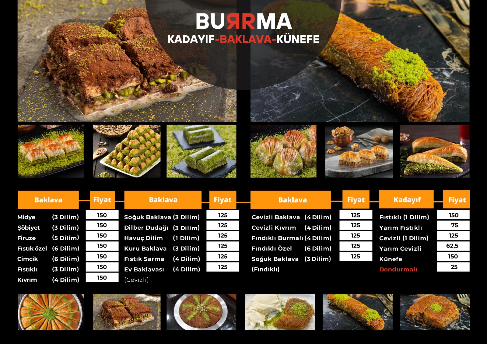 Öz Diyarbakır Burma Kadayıf baklava künefe — photo 2