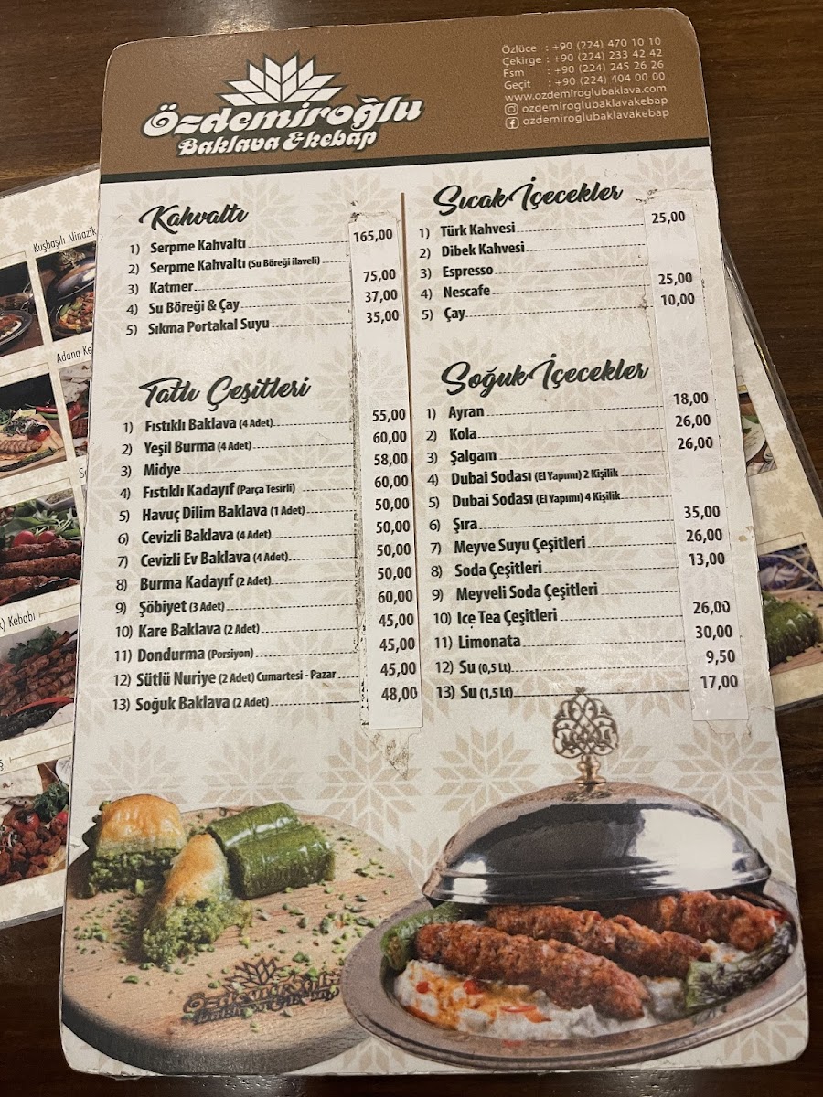 Özdemiroğlu Kebap Baklava — fotoğraf 5