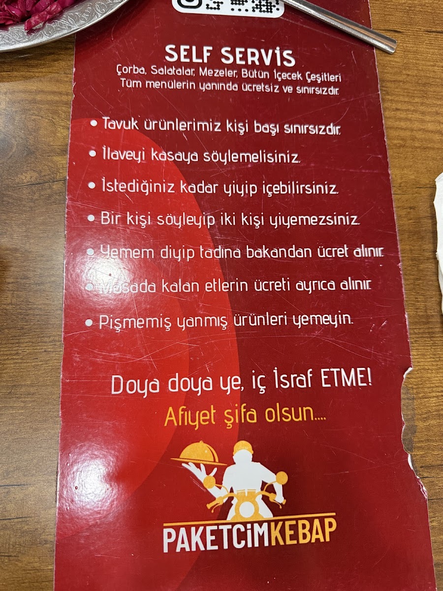 PAKETÇİM MERAŞ KEBAP ASLAN USTA — fotoğraf 2