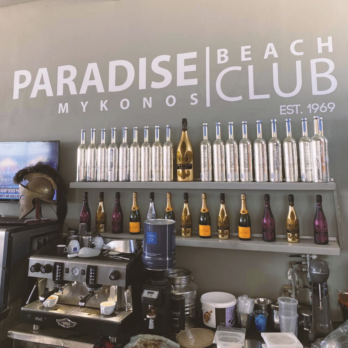 Paradise Beach Club Mykonos — photo