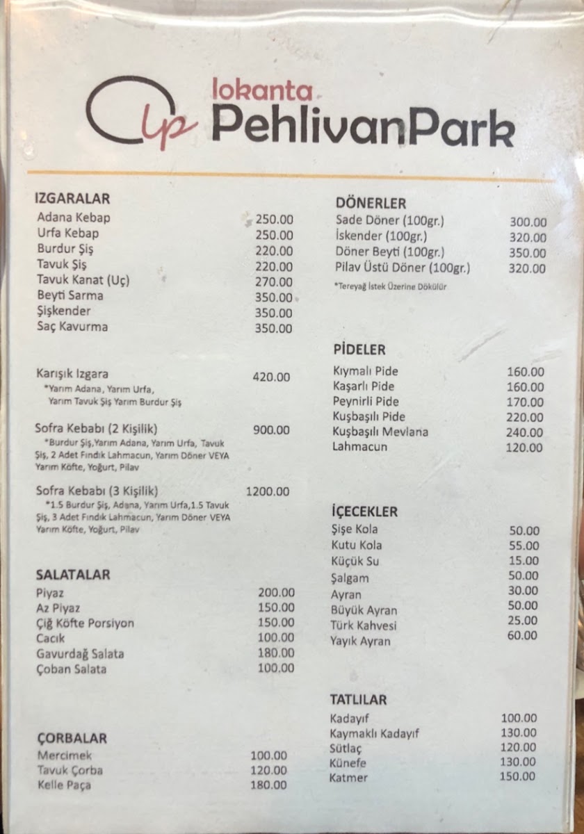 Pehlivanpark Kebap Salonu — fotoğraf 2