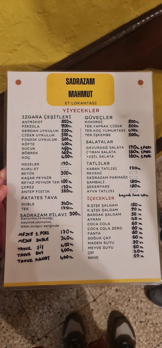 Sadrazam Mahmut Et Lokantası — fotoğraf 1