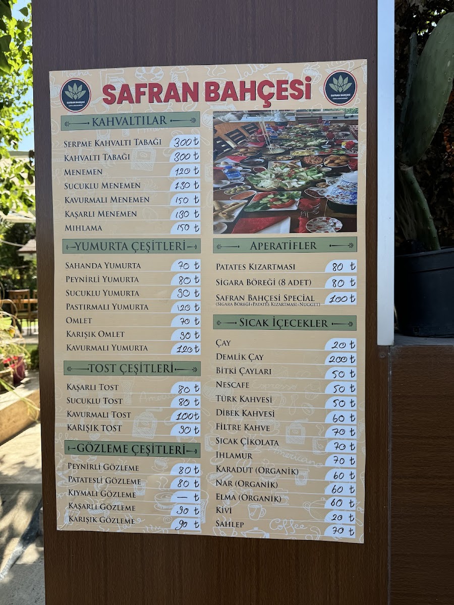 SAFRAN BAHÇESİ CAFE RESTOURANT — fotoğraf 2