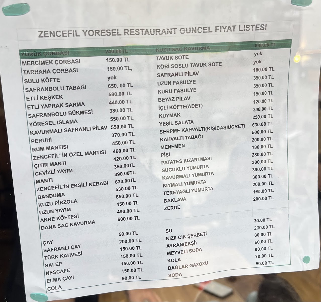 Safranbolu Zencefil Yöresel Lezzetler — fotoğraf 4