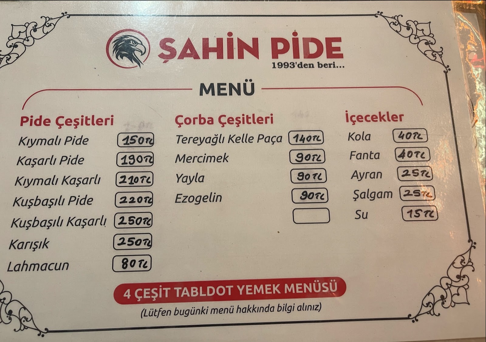 Şahin Pide&Tabildot — fotoğraf 4