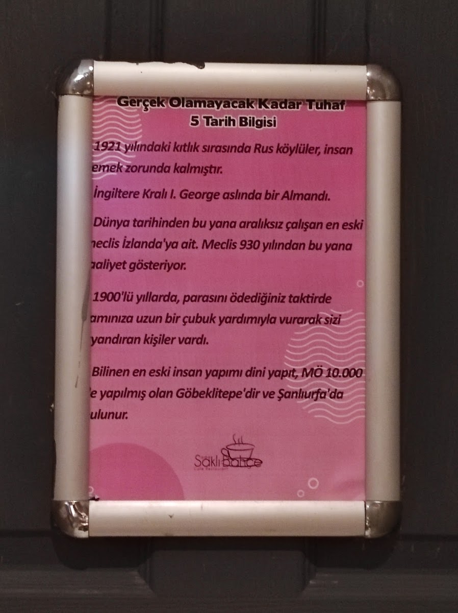 Saklı Bahçe Cafe Restorant — fotoğraf 2