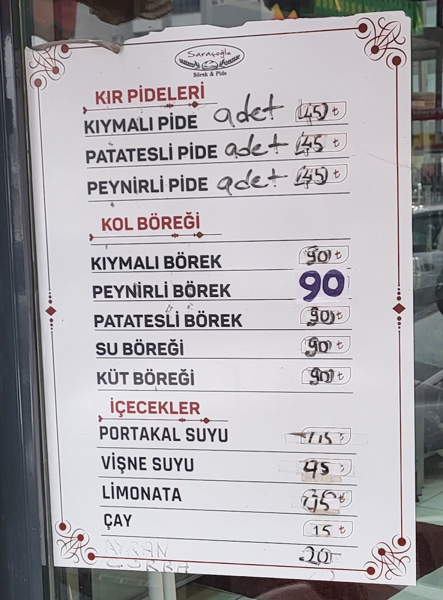 Saraçoğlu Börek-Pide ve Kahvaltı Malatya — fotoğraf 3