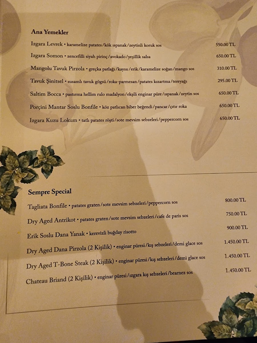 Sempre Mediterranean Cuisine Eskişehir — fotoğraf 2
