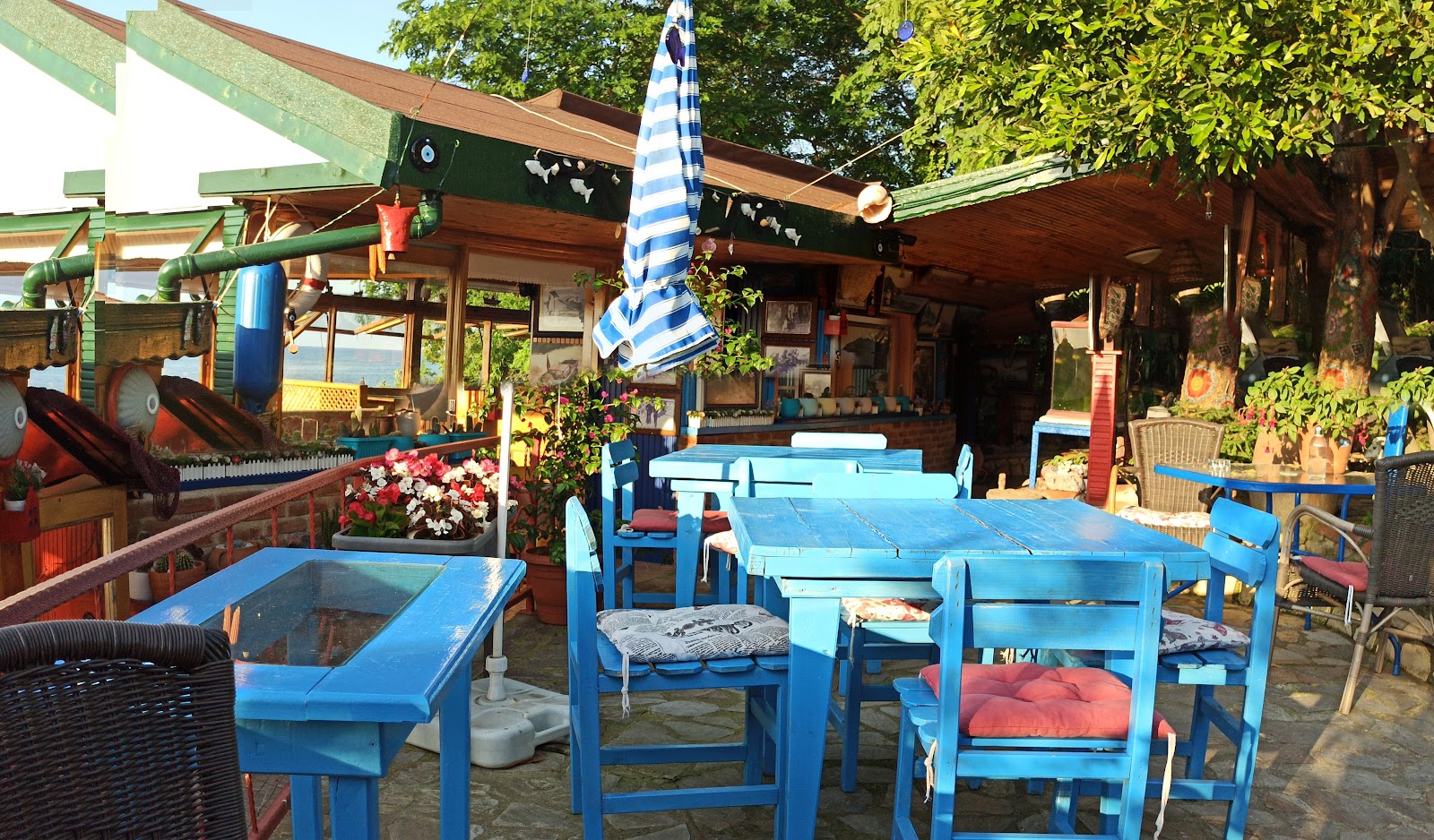 Sera botanik bahçe restoran — fotoğraf